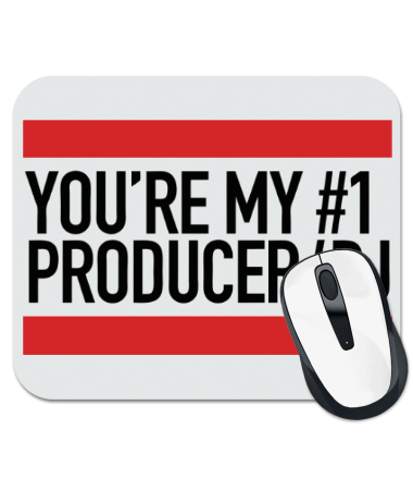 Коврик для мыши You are my No1 producer DJ
