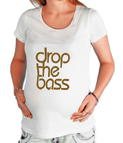 Футболка для беременных Drop the bass фото