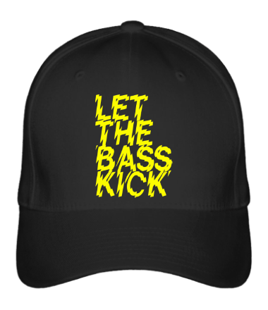 Бейсболка Let the bass kick