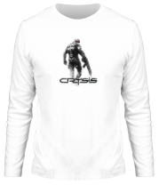 Мужская футболка длинный рукав Crysis фото