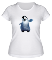 Женская футболка Пингвин фото