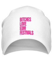 Шапка Bitches love EDM festivals фото