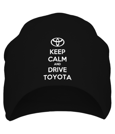 Шапка Keep calm and drive Toyota