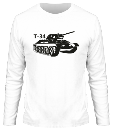 Мужская футболка длинный рукав Т-34