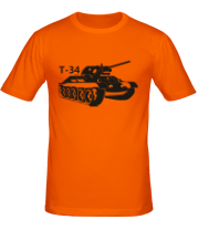 Мужская футболка Т-34 фото