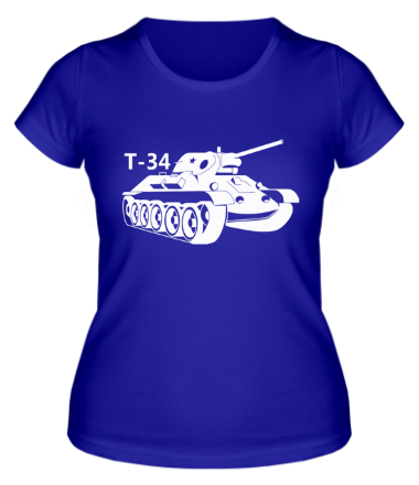 Женская футболка Т-34