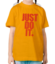 Детская футболка Just Do It фото