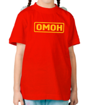 Детская футболка ОМОН фото