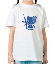 Детская футболка Kitty Soldier фото