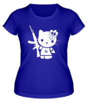 Женская футболка Kitty Soldier фото
