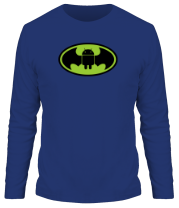 Мужская футболка длинный рукав Android-Batman фото