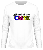Мужская футболка длинный рукав Lord of the CMYK фото