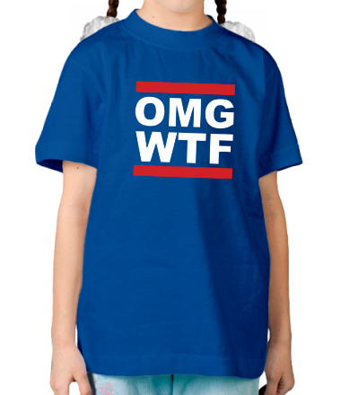 Детская футболка OMG WTF