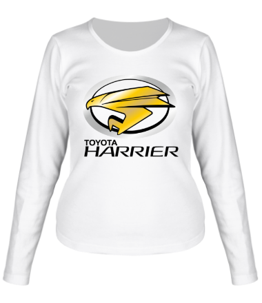 Женская футболка длинный рукав Toyota HARRIER