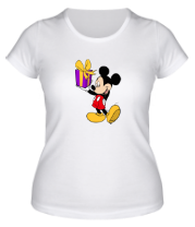 Женская футболка Микки Маус с подарком
