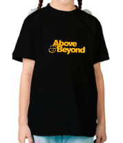 Детская футболка Above & beyond фото