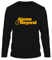 Мужская футболка длинный рукав Above & beyond фото