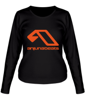 Женская футболка длинный рукав Anjunabeats фото