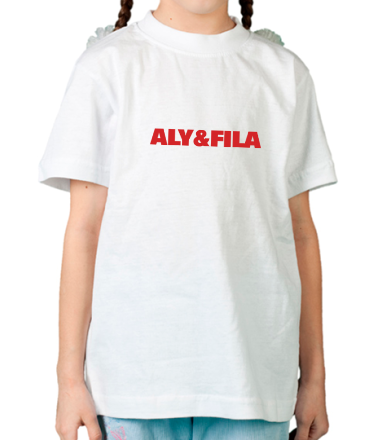 Детская футболка Aly & fila