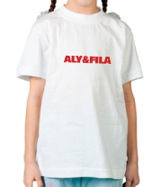 Детская футболка Aly & fila фото