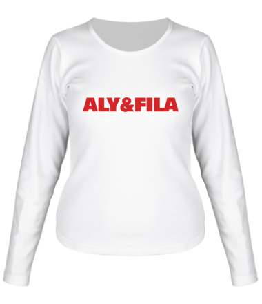 Женская футболка длинный рукав Aly & fila