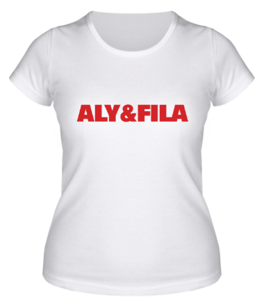Женская футболка Aly & fila