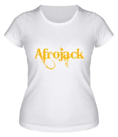 Женская футболка Afrojack
