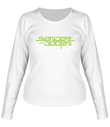 Женская футболка длинный рукав Sander Van Doorn