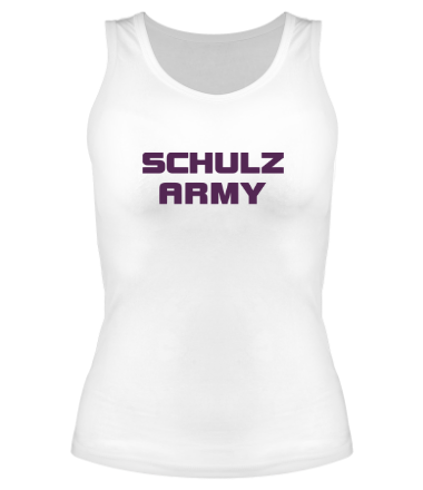 Женская майка борцовка Schulz army