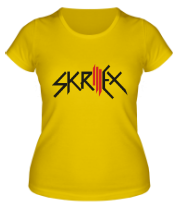 Женская футболка Skrillex фото