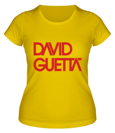 Женская футболка David guetta