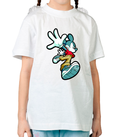 Детская футболка Злой Микки Маус