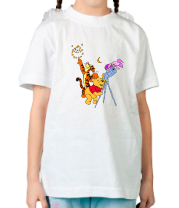 Детская футболка Пух и звёзды фото