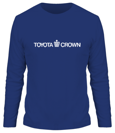 Мужская футболка длинный рукав Toyota crown