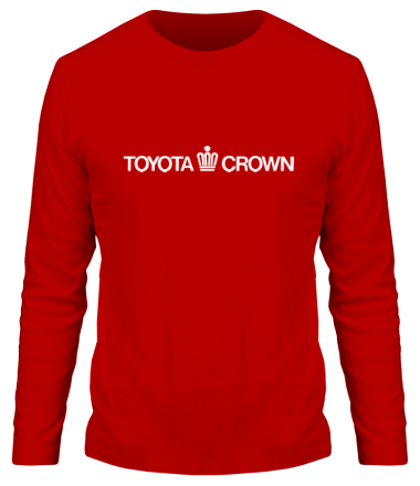 Мужская футболка длинный рукав Toyota crown