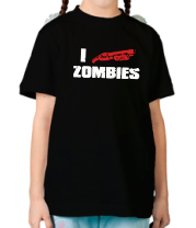 Детская футболка I shotgun zombies фото
