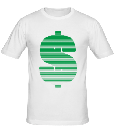 Мужская футболка Знак доллара