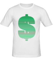 Мужская футболка Знак доллара фото