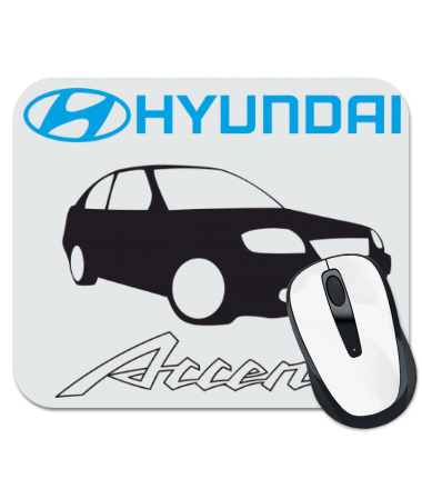 Коврик для мыши Hyundai Accent
