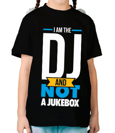 Детская футболка I am the DJ