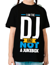 Детская футболка I am the DJ фото