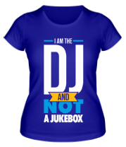 Женская футболка I am the DJ фото
