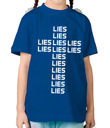 Детская футболка Lies Cross