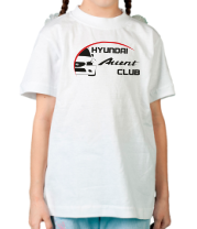 Детская футболка Hyundai Accent Club logo фото