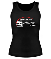 Женская майка борцовка Hyundai Accent Club logo фото