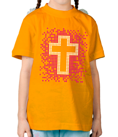 Детская футболка Pixel Cross
