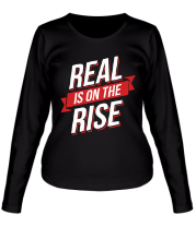 Женская футболка длинный рукав Real Rise фото