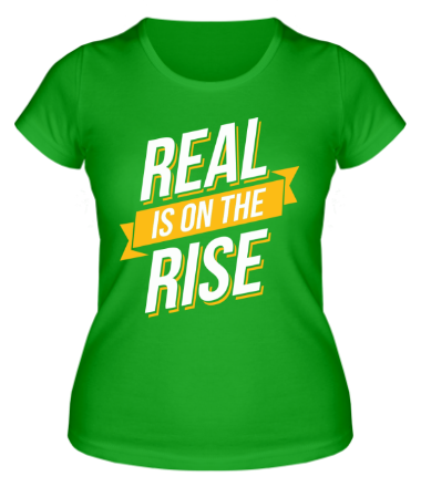 Женская футболка Real Rise