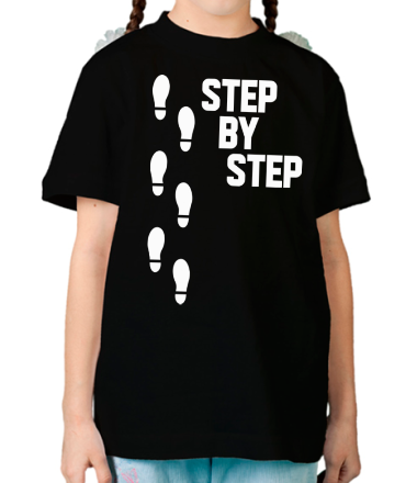 Детская футболка Step by Step