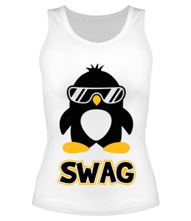 Женская майка борцовка SWAG Penguin